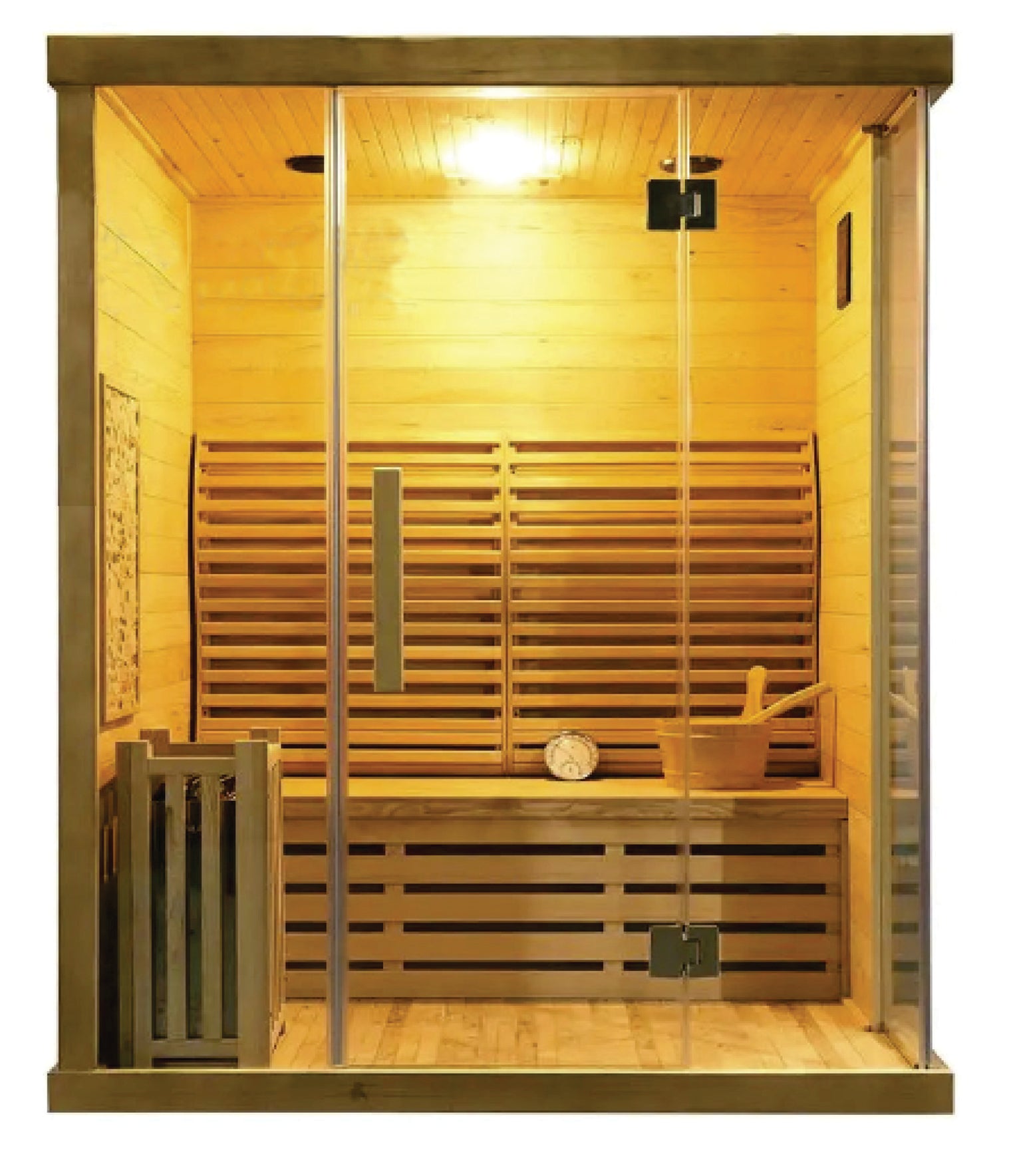 Serenity 3 Person Traditional Steam Premium Sauna