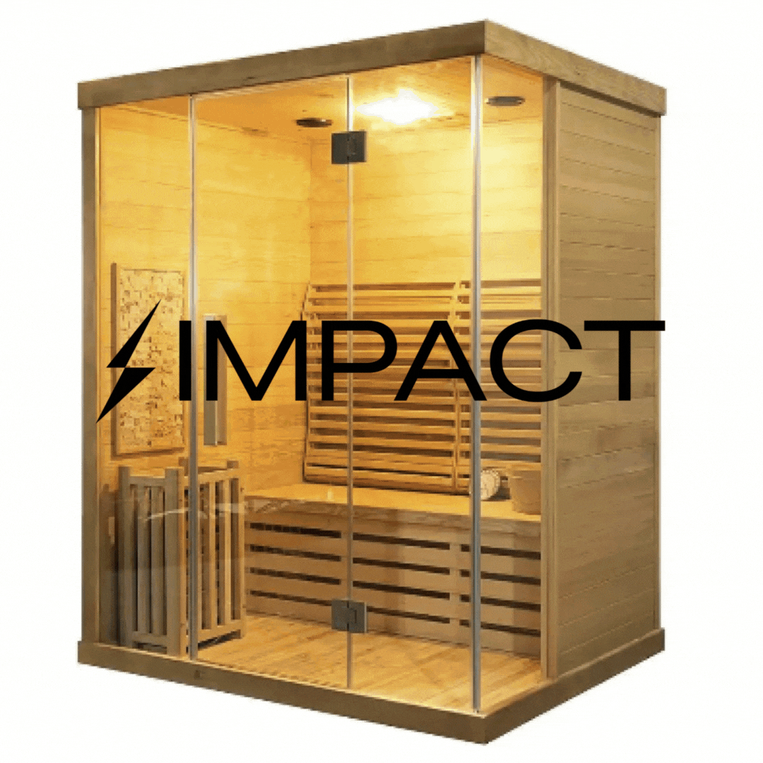 Serenity 3 Person Traditional Steam Premium Sauna